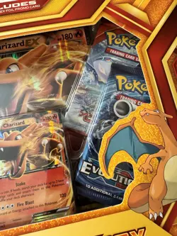 Pokemon TCG: Charizard-EX Box Fire Blast Card Game 820650802683 - Image 4