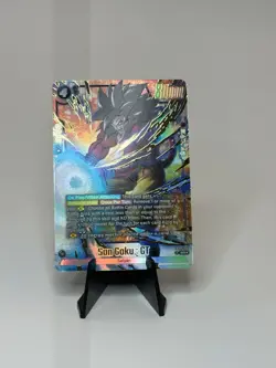 Son Goku : GT FB09-100 Alternate Art SR Dual Evolution Dragon Ball Card English - Image 1