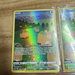 3x NEAR MINT Crown Zenith Full Art Ditto- Pokemon Card - Image 4