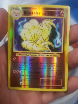 Ninetales 15/108 Reversefoil Holo Rare card - 2016 XY Evolutions - Image 1