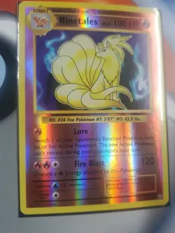 Ninetales 15/108 Reversefoil Holo Rare card - 2016 XY Evolutions - Image 4