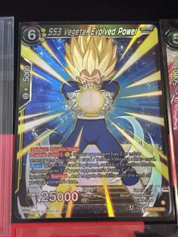 Dragon Ball Super Card Game 10 Vegeta Art Foil Cards SR/UC/R.. Lot of 10 - Image 4