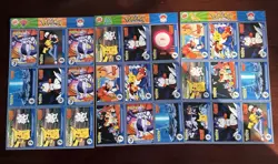 Burger King Pokemon The First Movie Uncut Promo Card Sheets 1999 Sheet 6, 17, 19 - Image 1