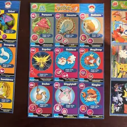 Burger King Pokemon The First Movie Uncut Promo Card Sheets 1999 Sheet 6, 17, 19 - Image 5