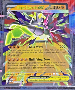 Mega Zygarde EX 047/088 Ultra Rare NM Pokemon Card- Perfect Order - Image 1
