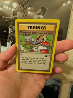 Computer Error #16 Black Star Promo Rare Vintage Pokemon Card - NM - Image 1