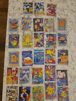 vintage Prism Holo pokemon Cards vending 1990s. - Image 2