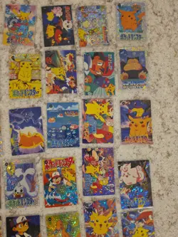 vintage Prism Holo pokemon Cards vending 1990s. - Image 5