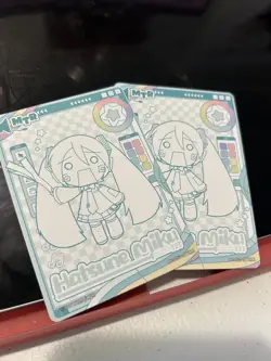 [PRIVATE LISTING] KAYOU Vocaloid T2W2 MTR Hatsune Miku (2 Cards) - Image 1