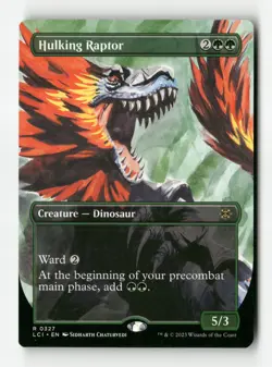 Hulking Raptor - The Lost Caverns of Ixalan - #327 - Non-Foil - NM - MTG - Image 1