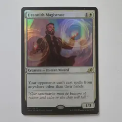 1x NM Foil Drannith Magistrate Ikoria IKO Magic Gathering MtG Commander Control - Image 1