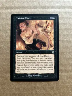 Wizards of the Coast Magic: The Gathering Tainted Pact Rare Black Instant Odyss… - Image 1