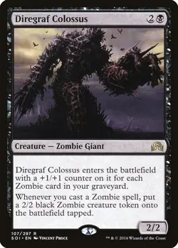 Diregraf Colossus-Shadows Over Innistrad-Regular-107-LP - Image 1