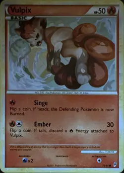 Vulpix 75/95 Common Call of Legends Pokemon Lightly Played - Image 1