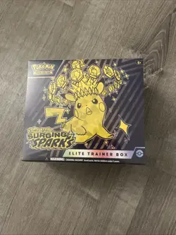 Scarlet and Violet Surging Sparks Elite Trainer Box ETB Pokemon TCG New Sealed - Image 3