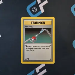 Wartung (Maintenance) 83/102 1st Edition Base Set Pokemon TCG - German - Image 1