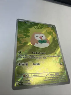 Pokemon TCG Perfect Order Rowlet 90/88 Illustration Rare NM - Image 3