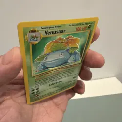 1999 Pokemon Base Set Venusaur 15/102 Holo Rare Unlimited - MP/LP Vintage - Image 4