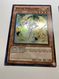 Yu-Gi-Oh! 2X Vylon Vanguard Super Rare 1st Edition HA05-EN016 HP - Image 2