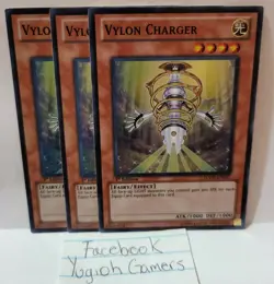 YUGIOH VYLON CHARGER X3 HA05 SUPER LIGHT PLAYED - Image 1