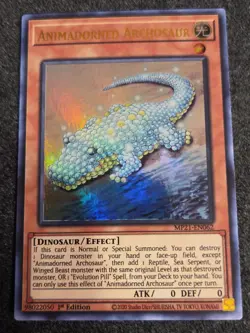 Yugioh: Animadorned Archosaur - MP21-EN062 - Ultra Rare - 1st Edition NM - Image 1