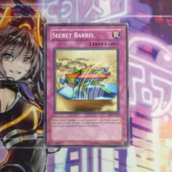 1X SECRET BARREL MFC-046 UNLIMITED COMMON LIGHT PLAY YUGIOH - Image 1