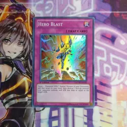 1X HERO BLAST RYMP-EN032 SUPER NEAR MINT YUGIOH - Image 1