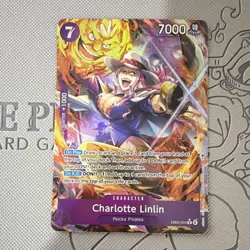 Bandai Charlotte Linlin One Piece CCG EB03-034 ALT ART ENGLISH NEAR MINT - Image 1