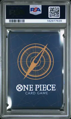 2025 ONE PIECE JAPANESE PROMOS OFFICIAL EVENT TOP PRIZE #005 SANJI PSA 10 - Image 2