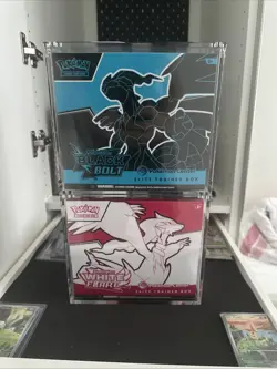 Pokemon TCG Black Bolt White Flare Elite Trainer Box Pokemon Center - Image 1