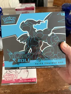 Pokemon TCG SEALED Black Bolt White Flare Elite Trainer Box Pokemon Center - Image 2