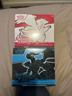 Pokemon TCG Black Bolt & White Flare Pokemon Center Elite Trainer Box - Image 1