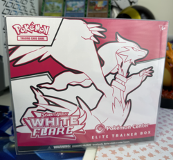Pokemon TCG White Flare Pokemon Center Exclusive Elite Trainer Box ETB SEALED - Image 1
