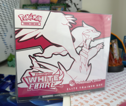 Pokemon TCG White Flare Pokemon Center Exclusive Elite Trainer Box ETB SEALED - Image 2