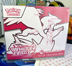 Pokemon TCG White Flare Pokemon Center Exclusive Elite Trainer Box ETB SEALED - Image 5