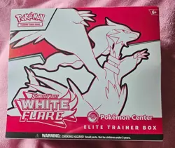 Pokemon TCG Scarlet & Violet White Flare Pokemon Center Elite Trainer Box - Image 1