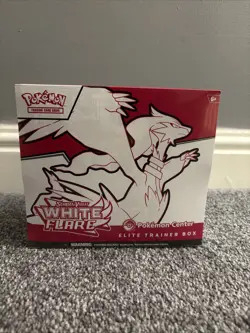 Pokemon TCG: White Flare Pokemon Center Elite Trainer Box, New And Sealed - Image 1