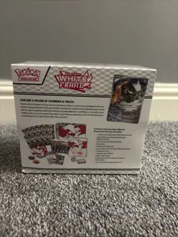 Pokemon TCG: White Flare Pokemon Center Elite Trainer Box, New And Sealed - Image 4