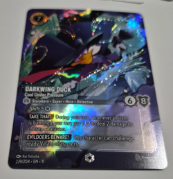 Disney Lorcana Winterspell Enchanted Darkwing Duck Cool Under Pressure Rare - Image 4