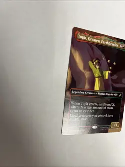 Toph Greatest Earthbender Borderless Nonfoil Card #0070 MTG LP - Image 5