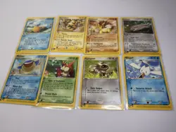 Pokemon E Reader Lot Pokemon NM - 8 Cards - Image 1