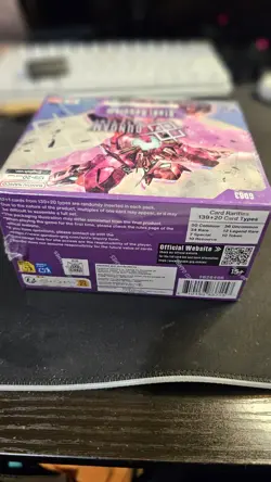 Bandai Namco Gundam Card Game Steel Requiem Booster Box GD03 English - Image 5