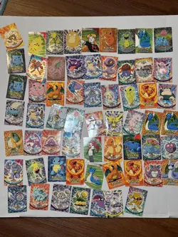 Lot 1999 Topps+Topps Chrome Tv Animation Series Pokemon Cards & Some Foils - Image 1