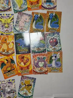 Lot 1999 Topps+Topps Chrome Tv Animation Series Pokemon Cards & Some Foils - Image 5