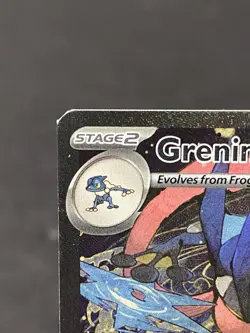 Pokemon Greninja EX Full Art Promo Holo 132 SVP Black Star 300 HP Card LP - Image 2