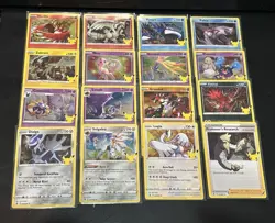 Celebrations 25th Anniversary Ex/NM Complete 16 Card Basic Holo Set /025 Pokemon - Image 1