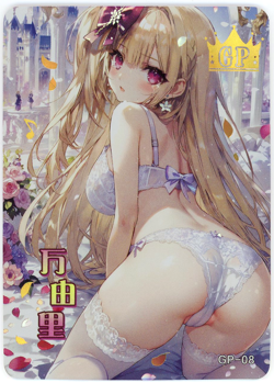 ❤MAYURI Goddess Story Anime Waifu Card - BOBO SUGAR - GP-08 - DATE A LIVE Card - Image 1