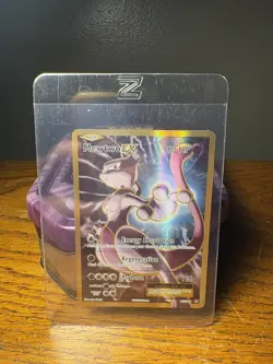 Pokemon Mewtwo EX 103/108 Evolutions Ultra Rare Full Art Holo 180 HP Card - Image 1