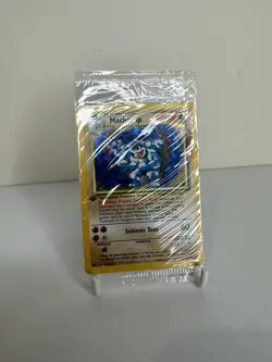 Machamp 8/102 1st Edition Base Set Holo Rare Pokemon Card TCG WOTC New Sealed - Image 1