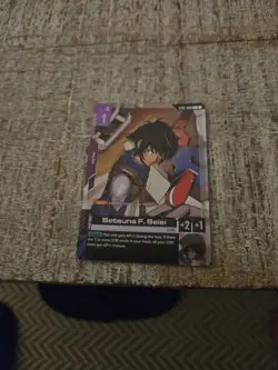 Setsuna F. Seiei C+ ST07 Gundam Card Game - Image 1